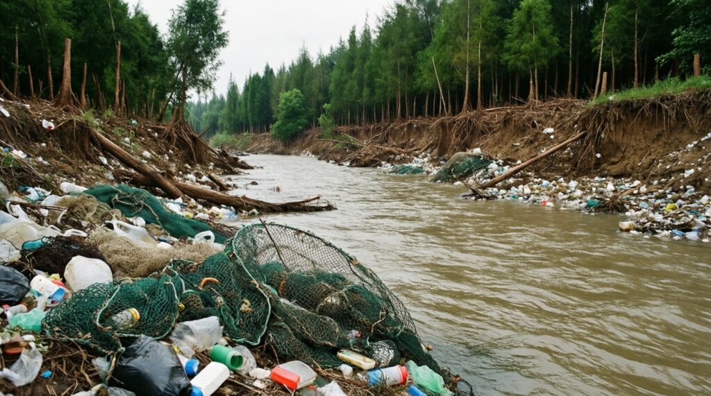 Экология дельты Волги: мусор, браконьерство, вырубки и реальные кейсы штрафов - иллюстрация