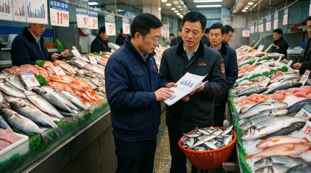Цены и дефициты: мониторинг стоимости рыбы, овощей и топлива в районах области - иллюстрация