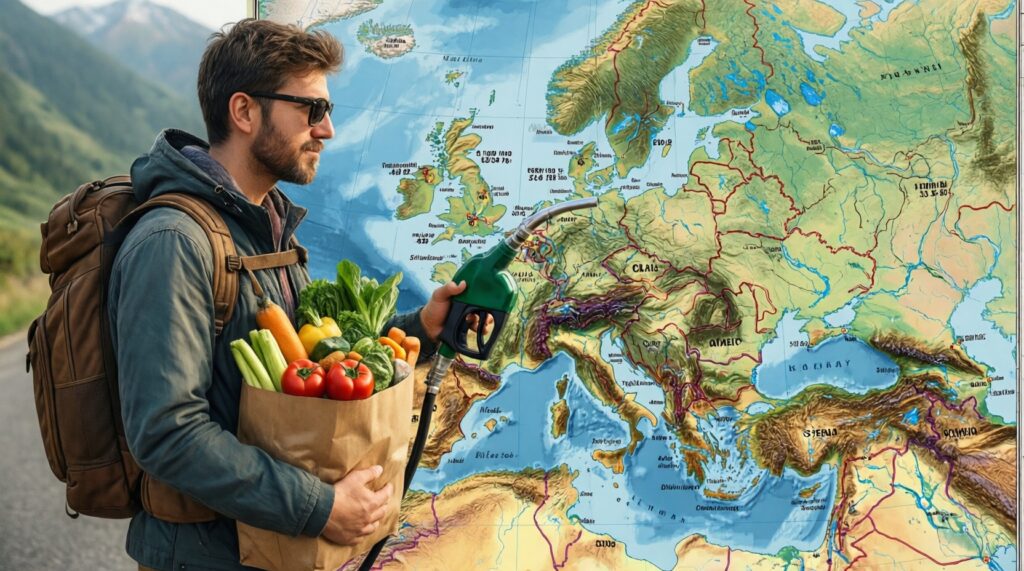 Цены и потребительская корзина: как меняется стоимость продуктов и топлива в районах - иллюстрация