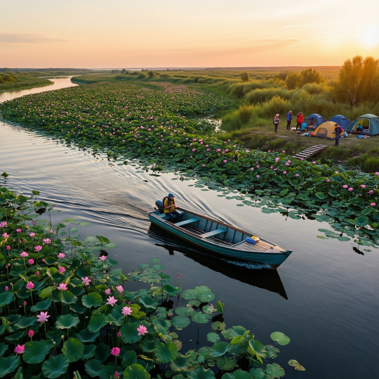Туризм и маршруты выходного дня в дельте Волги: лотосовые поля и правила посещения