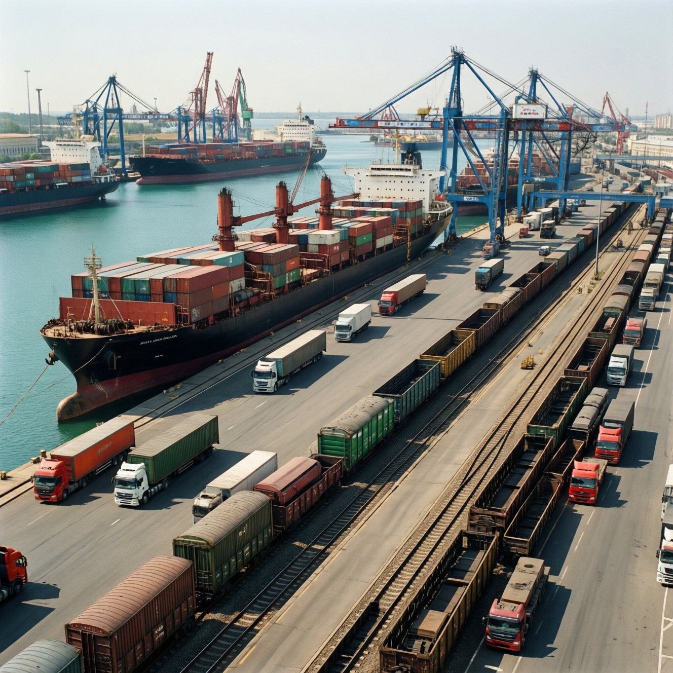 Порт и логистика на Каспии: развитие грузоперевозок и влияние на экономику региона